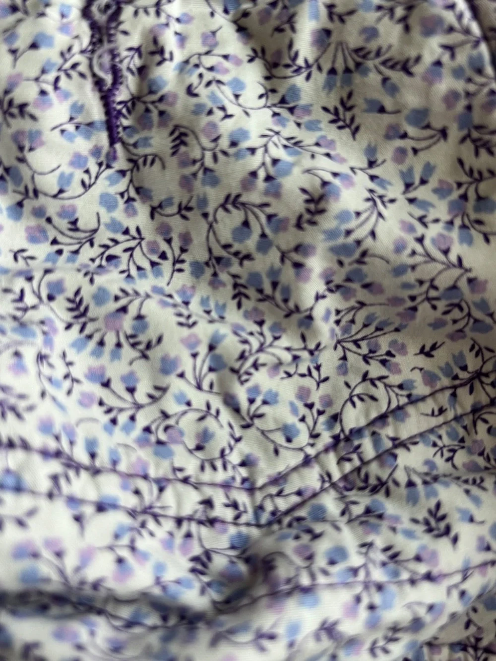Gorgeous OshKosh Vintage Purple & Floral Overalls Girls 4 4T Velvet Excellent